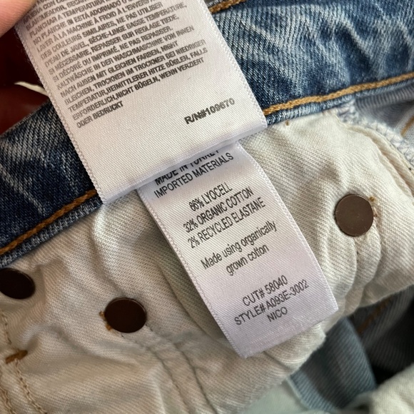 AGOLDE Nico High Rise Skinny Jeans - Picture 8 of 10